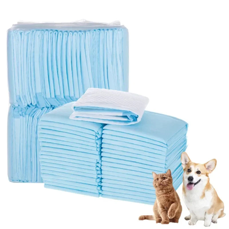 Absorbent Dog Diapers - Disposable Puppy Training Pee Pads with Quick Dry Surface (20/40/50/100 PCS)